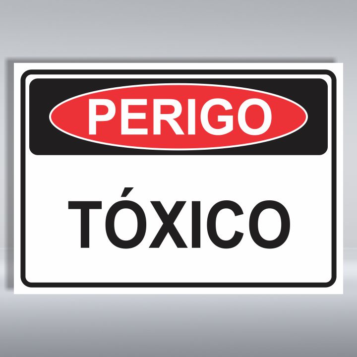 PLACA DE PERIGO | TÓXICO